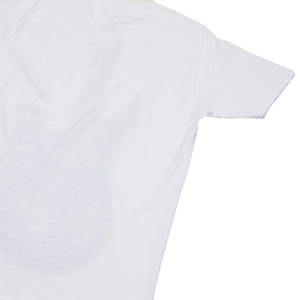 T-shirts vierges en gros S Oem Logo plaine coton taille américaine O cou hommes haute qualité 100 impression personnalisée bleu soie - Product Image 5