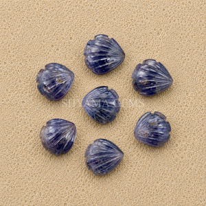 Perles de coquillage Iolite 12 mm, perles lisses coupées en forme de coquille pour la fabrication de bijoux, colliers, bracelets, fournitures d'artisanat, vente en gros - Product Image 5