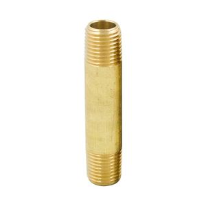 Conector de Cilindro de Latón Forjado de Alta Calidad, Boquilla de Tubería Larga de Alta Presión (AOL-09) - Product Image 2