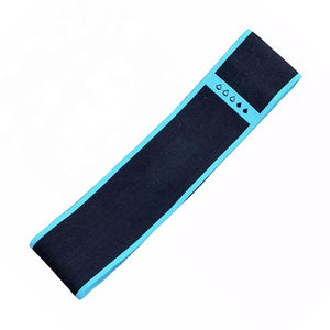 Bandes de Résistance en Tissu Effet Peinture Éclaboussée en Gros avec Patch Logo Personnalisé – Bande Élastique d'Exercice pour Fitness et Entraînement en Salle de Sport - Product Image 4