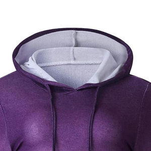 Meilleurs sweats à capuche pour femmes, logo sur le devant, 100% coton, écologiques, manches longues, grandes tailles, OEM, vente en gros, prix bas - Product Image 4