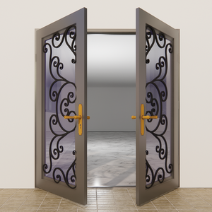 Diseños de Puertas de Hierro de Primera Calidad: Puertas de Seguridad de Acero Bellamente Elaboradas a Mano para Propietarios de Viviendas que Exigen Lujo y Protección Sólida - Product Image 2