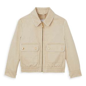 Chaqueta Bomber Personalizada para Hombre de Algodón de Alta Calidad con Estilo Varsity Letterman Ropa Corta Casual Bordado Soporte Mejor Nuevo para - Product Image 1