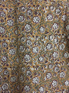 Chemise à manches longues en coton de créateur pour femmes haut-bas imprimé à la main avec motif floral fabriqué en Inde - Product Image 2