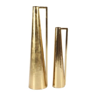 Nouvel Arrivage : Ensemble de Deux Vases à Fleurs au Design Moderne, Faits Main, Décoration Simple pour la Maison et l'Hôtel - Product Image 2