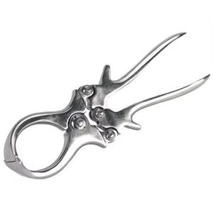 Pince émasculatrice Reimers pour castration vétérinaire, forceps de castration pour animaux de grande taille, en acier inoxydable, à vendre à bas prix - Product Image 4