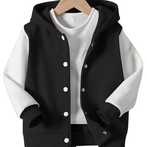 Boys' Casual Jacket Coat Autumn Fashion Fall Winter New Trendy Youngsters' Baseball Uniform Top Boy Winter Outfit Classic Korean - Product Image 1