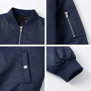 Chaqueta Bomber para Hombre, Diseño Moderno, Alta Calidad, Ecológica, Transpirable, de Secado Rápido, Precio al por Mayor - Product Image 5
