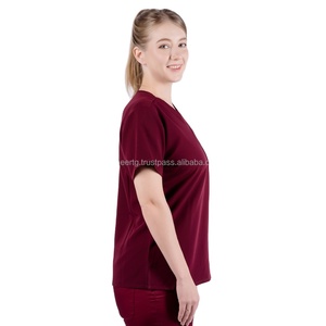 Uniformes Médicos de Tela Twill con Logotipo Personalizado al por Mayor para Mujer, Traje Quirúrgico con Opciones de Logotipo Personalizado, Hecho en Vietnam, para Uso Hospitalario - Product Image 1