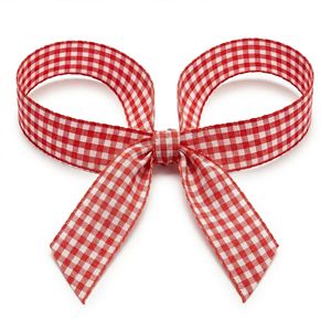 Cinta Decorativa a Cuadros Roja y Blanca de 25 mm de Neelkamal Industries para Uso en Embalaje y Prendas de Vestir - Product Image 4