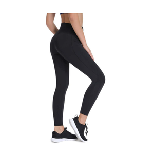 Leggings deportivos sin costuras para mujer, de cintura alta, con efecto fruncido en los glúteos, control de abdomen, para gimnasio, fitness y yoga, de tejido de punto. - Product Image 3