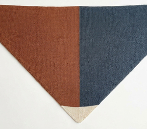 Écharpe triangulaire grande taille en laine tricotée 100% pour femme, style coréen, double usage, haut de gamme, collection automne-hiver, vente en gros - Product Image 4