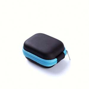 Colorful Trim <b>Box</b> Customized Size EVA Essential Oil Pouch Case Oxford Fabric with Zipper Closure Portable <b>Makeup</b> Storage - Product Image 6
