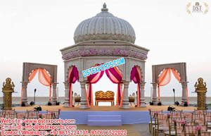 Inspirational Hindu Wedding Decor FRP Mandaps Attractive Wedding Fiber Indoor Mandap Hindu Wedding Decor FRP Mandaps MalaysiaUK - Product Image 3