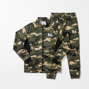 Conjunto de Chándal de Fútbol Estampado Premium Antipilling con Pantalones Cónicos para Entrenamiento, Patrones Personalizados, Ligero - Product Image 1