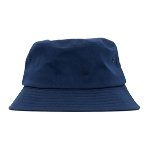 Unisex <b>Navy</b> Blue Bucket <b>Hat</b> 3D Embroidery Packable Casual Canvas Style Spring Summer Adult 100% Cotton 56-58CM - Product Image 3