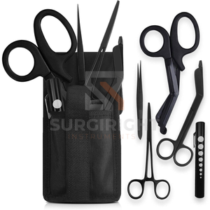 Trousse à outils médicale Blush Surgical Quick Response EMT avec ceinture réglable, certifiée CE, ensemble d'instruments de classe I pour usage hospitalier - Product Image 4