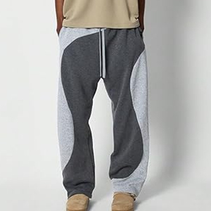 Pantalones Deportivos Casuales de Felpa Gruesa Personalizados para Hombre, Estilo Urbano, con Impresión de Logotipo - Product Image 4