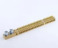 Borne de raccordement neutre en laiton pour tableau électrique, haute conductivité, câblage sûr, connexion industrielle de puissance