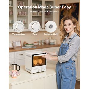 Forno per sublimazione da 13 Qt per bicchieri da 20 oz, 50 pellicole termoretraibili, 1 nastro, 2 guanti termoresistenti - Product Image 4