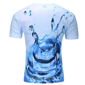 T-shirts en coton personnalisés pour hommes, sublimation intégrale, qualité professionnelle - Product Image 2