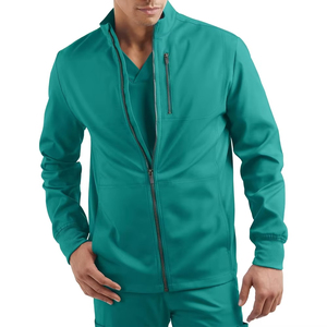 2026 Vente en gros Blouse médicale verte personnalisée de haute qualité, confortable et ajustée, pour hommes, pour hôpitaux, dentistes et salons - Product Image 1