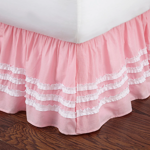 Luxury <b>Bed</b> Skirt with Tailored Fit for Residential and Hospitality Bedding Premium Quality Custom Production - Product Image 5