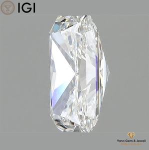 Diamante Cultivado en Laboratorio CVD con Corte Radiante, Color D, Claridad VVS2, con Certificado IGI, 1.10 Quilates, para un Conjunto de Joyería Único - Product Image 3