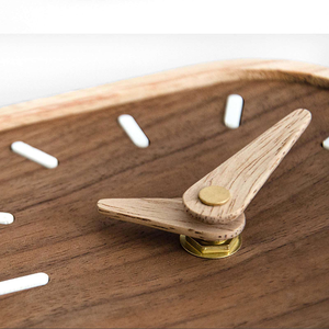 New Design Decorative Wooden Desktop <b>Clock</b> Personalized Wood Table <b>Clocks</b> Made in Vietnam - Product Image 5