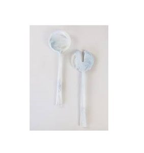 Grande cuillère en résine artisanale, écologique, de luxe, de qualité supérieure, pour servir au dîner, avec finition miroir et manche long - Product Image 4