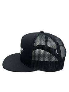 Casquette de camionneur personnalisée pour promotion d'événements, avec logo brodé multicolore, snapback 5 panneaux, dos en maille, protection solaire, fabricant ODM - Product Image 2