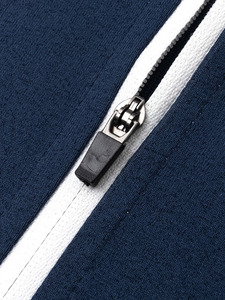 T-shirt décontracté tendance printemps/été 2026 à demi-zip, manches courtes, design raglan avec coutures, respirant à l'avant, Bangladesh - Product Image 3