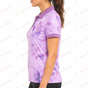 Camisas Polo de Uso Diario, Elegancia Cotidiana, Estilo Desenfadado, Hombros Relajados, Look Urbano, Camisa Polo para Mujer - Product Image 3