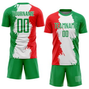 Custom Soccer Jersey High Quality Uniforms Soccer Wears Jersey Manufacturer Custom High Quality Soccer Uniforms <b>Cheap</b> Price - Product Image 1