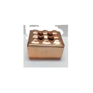 Cendrier portable en acier inoxydable fantaisie Bold Blossom pour fumer des cigares, prix de gros, exportateur d'Inde. - Product Image 1