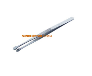 Pinzas de Joyería de Acero Inoxidable GJULION con Punta de Goma de 250 mm, Modelo 618, Forma Irregular para Fabricación de Joyas, Moldes y Muestras - Product Image 2