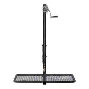 Sistema di Sollevamento per Cervi con Capacità di Carico di 300 Libbre, Piattaforma con Ricevitore da 2 Pollici, Verricello Girevole a 360 Gradi per Caccia - Product Image 3