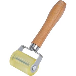 Rullo per Insonorizzazione Auto con Manico in Legno e Gomma PU, per Installazione di Tappetini e Rivestimenti per Bagagliaio - Product Image 1