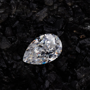 Excellente coupe poire certifiée GIA poire coupe brillante 1.08 carat Vs1 clarté synthétique laboratoire cultivé blanc D couleur Cvd diamants en vrac - Product Image 5