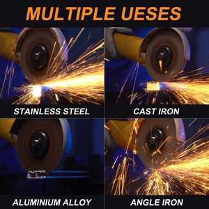 แผ่นขัดอลูมิเนียมออกไซด์แบบยืดหยุ่นขนาด 4 นิ้ว สำหรับตัดโลหะ จากโรงงานโดยตรง รับผลิตแบบ OEM/ODM - Product Image 6