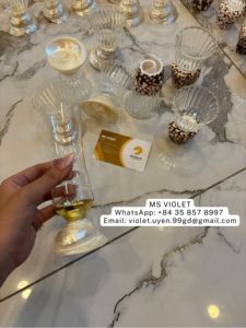 Copas de Vino y Martini Hechas a Mano con Conchas Marinas Naturales, Diseño Costero, Vietnam, para Fiestas en la Playa, Bodas, Venta al Por Mayor, 99 Gold Data - Product Image 4