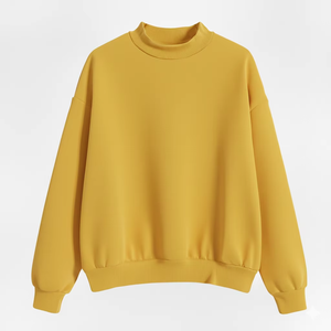 เสื้อสเวตเตอร์ไหมพรมคอเต่าทรงหลวมโอเวอร์ไซส์ แขนยาว สไตล์ลำลอง ใส่สบาย แต่งป้าย สตรีทแวร์ สำหรับผู้หญิง แฟชั่นฤดูใบไม้ร่วงและฤดูหนาว - Product Image 1