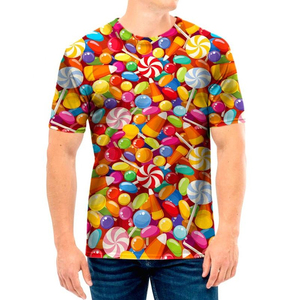 Servicio OEM, Camisetas Sublimadas Transpirables para Hombre, Camisetas Sublimadas Cómodas de Alta Calidad para Hombre, Camisetas con Diseño Personalizado - Product Image 3