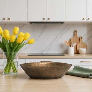 Metal Bowl Polished Finish Design For Home <b>Decor</b> Food Serving Home <b>Decor</b> - Product Image 4