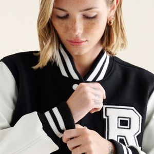 Adults Winter Wear Letterman Jackets Made In Pakistan Women Letterman Jackets In Low price - Product Image 6