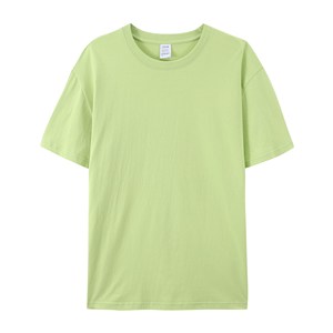 T-shirt en coton uni pour homme personnalisé, vente en gros, t-shirt vierge, marque privée, fabricant de vêtements OEM ODM, t-shirts à col rond - Product Image 4