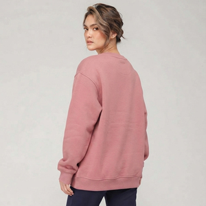 Sudadera de Manga Larga para Mujer, Talla Grande, Ropa Casual, Sudadera Gruesa de Algodón de 450 GSM para Invierno - Product Image 2