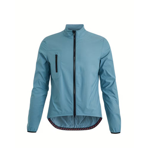 2026 <b>Men</b> Riding <b>Jacket</b> Windproof Lightweight Riding Long Sleeve <b>Jacket</b> <b>Bike</b> Cycling Suit Double Zipper Thin Riding Coat Autumn - Product Image 2