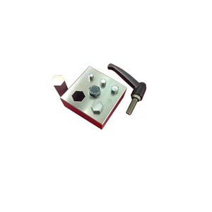 SUNTOOLS/STIPL Model 280Z/V Irregular Shape <b>Iron</b> Hexagonal Disc Cutter Set of <b>5</b> for Jewelry Making Mould Making Sample Service - Product Image 1