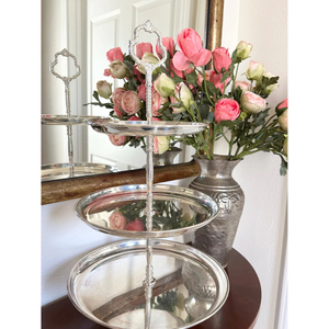 <b>Cake</b> Stand <b>Decorative</b> Party Dry Items <b>Decoration</b> Best Selling <b>Cake</b> Stand Aluminum Metal Base Silver Color Home Wedding <b>Supplies</b> - Product Image 6